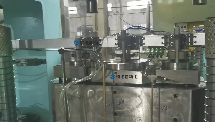 冷挤压冲床自动化生产线
